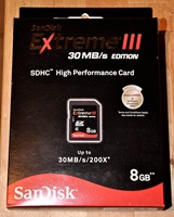 Sandisk Extreme III 8GB